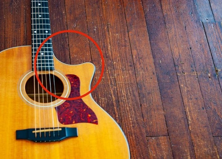 cutaway acoustic guitar